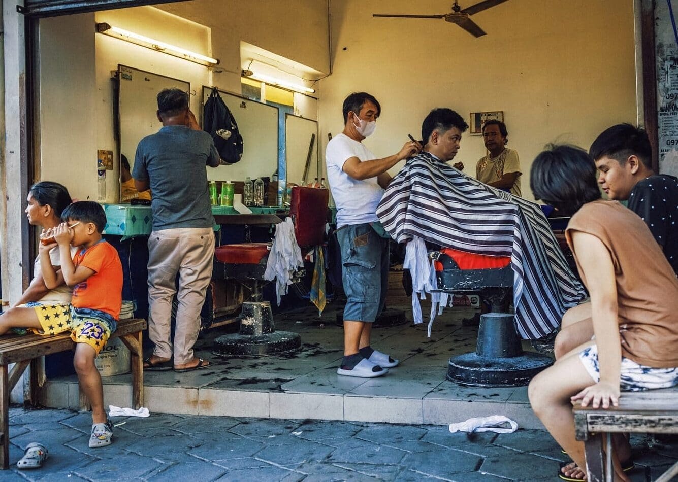 Barbershop Street Photography